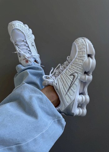37 Beden beyaz Renk Nike Shox TL Triple White Unisex