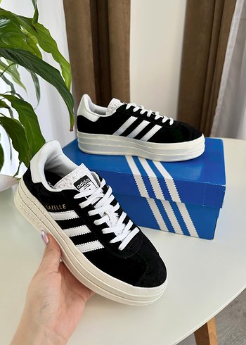 Adidas Adidas Gazelle Platform Black