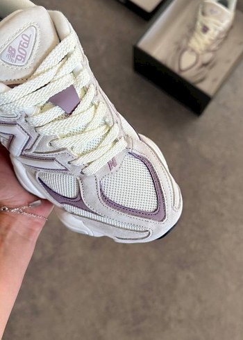 38 Beden beyaz Renk New Balance 9060 White Lilac