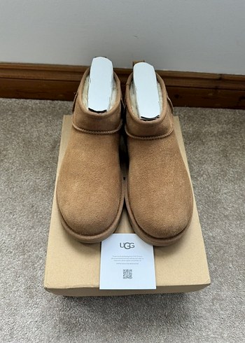 39 Beden ORİJİNAL UGG Ultra Mini Chestnut