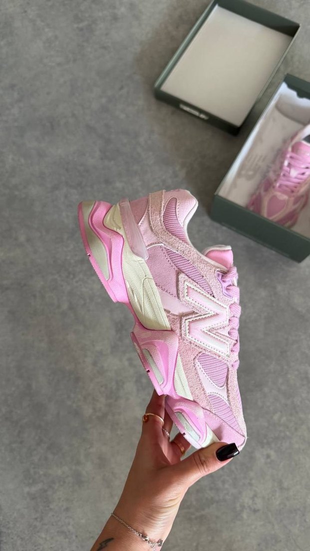 New Balance 9060 Pink White - Görsel 2