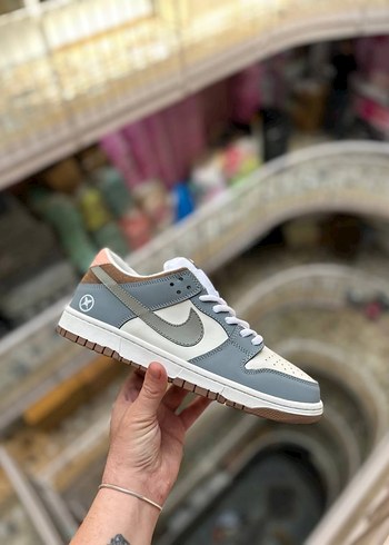 Nike Dunk Low Unisex Gri Sneakers