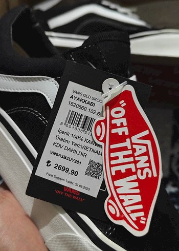 38 Beden siyah Renk Vans Old Skool