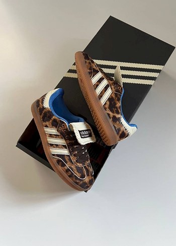 38 Beden kahverengi Renk Adidas Samba x Pony Wales Bonner 