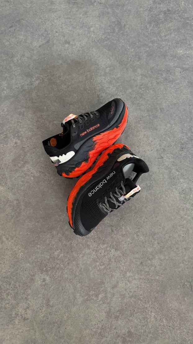 New Balance Siyah Turuncu Erkek Koşu Ayakkabısı - Görsel 4