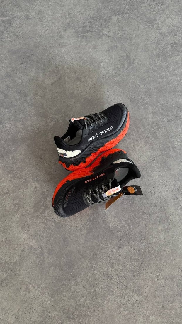 New Balance Siyah Turuncu Erkek Koşu Ayakkabısı - Görsel 3