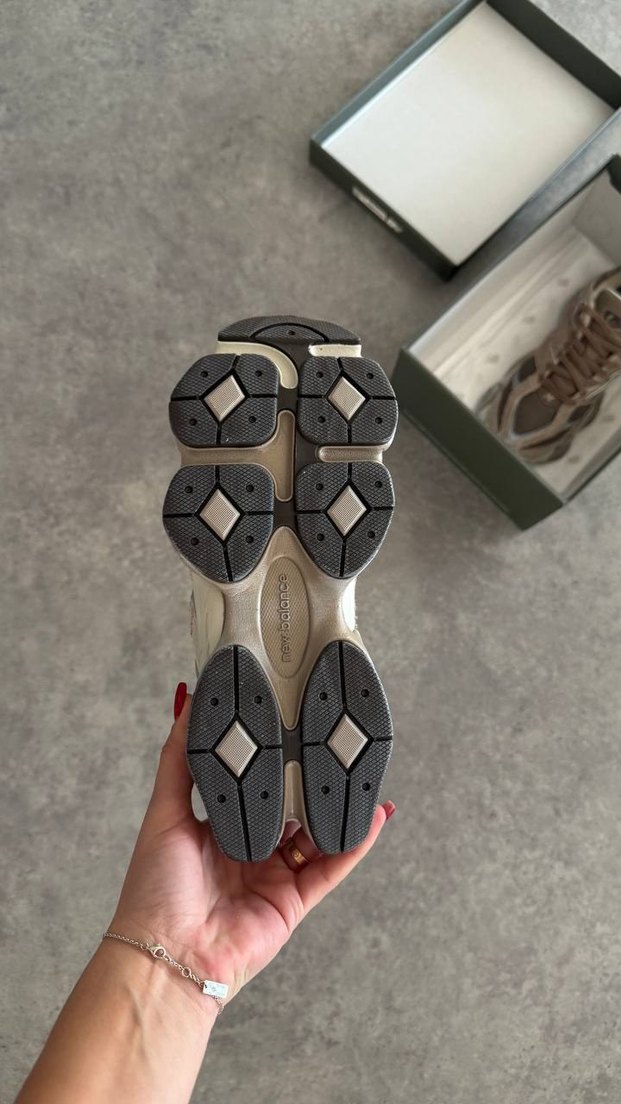 New Balance 9060 "Mushroom Brown" - Görsel 4