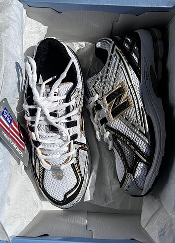 38 Beden beyaz Renk New Balance 1906R Gold