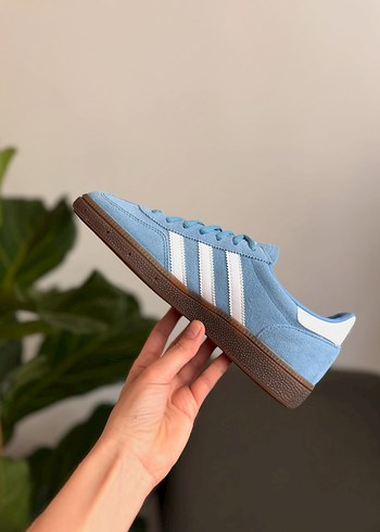 38 Beden mavi Renk Adidas Handball Spezial Light Blue