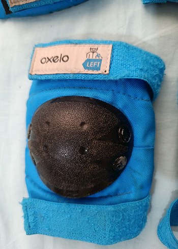 SATILDI. Decathlon S beden en küçük.Mavi paten koruyucu set - Görsel 2