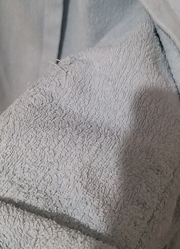 5-6 yaş çocuk bornozu. buz mavisi renginde ,pamuk - Görsel 3