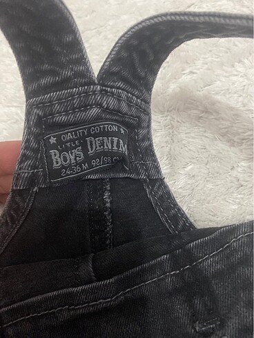 24-36 Ay Beden Salopet tulum jean