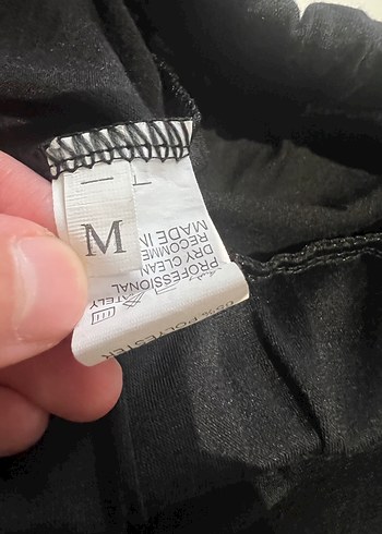 m Beden çeşitli Renk Kadın Siyah Mini Şort Gökkuşağı Detaylı