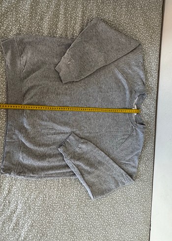 l Beden gri Renk H&M KADIN GRİ SWEATSHİRT