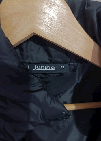 Siyah Midi Boy Kadın Fermuarlı Mont - Görsel 2