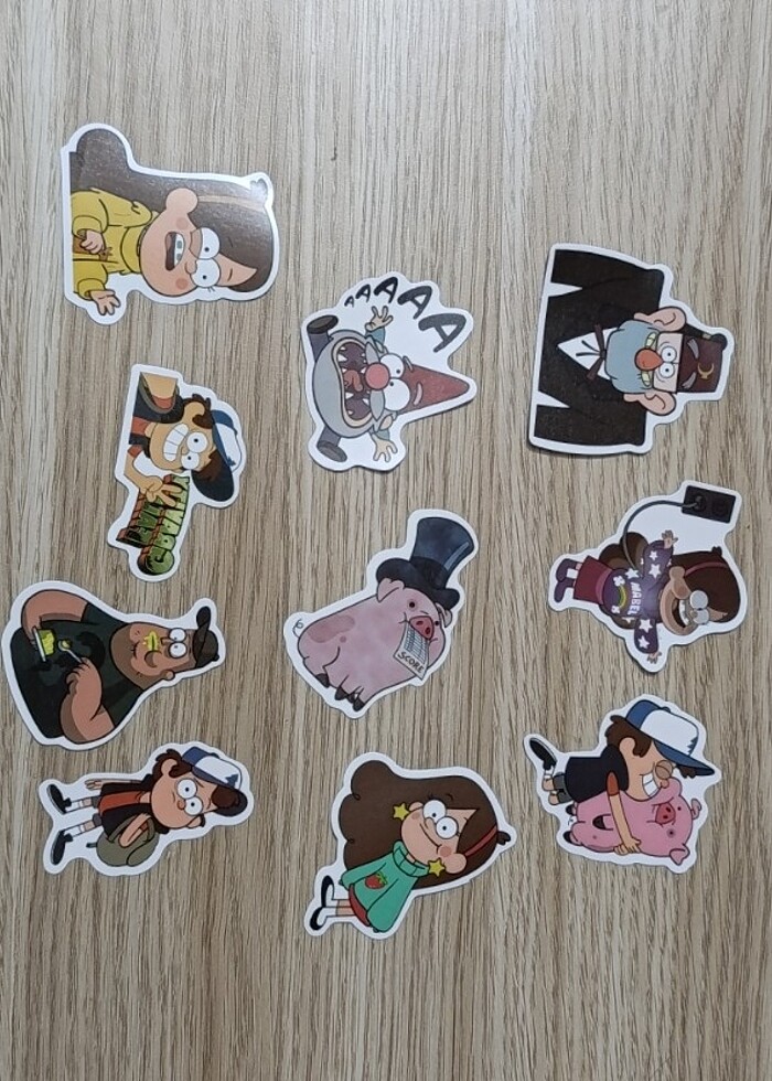 Gravity Falls Sticker - Görsel 2