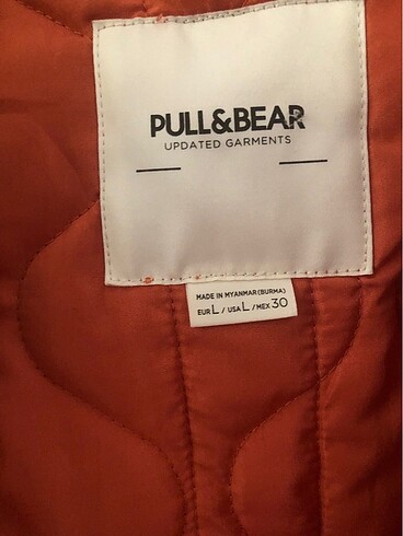 l Beden Pull&Bear ceket