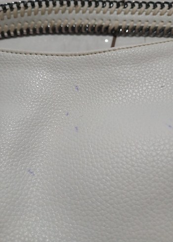 Guess Beyaz Deri Kadın Çanta - Görsel 5