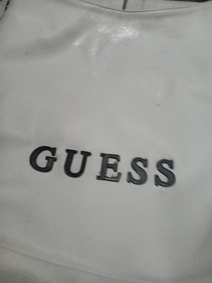 Guess Beyaz Deri Kadın Çanta - Görsel 2