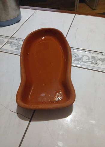 Koyu Kahverengi Seramik Yemek Kabı - Görsel 2