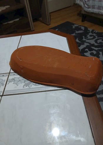 Koyu Kahverengi Seramik Yemek Kabı - Görsel 3