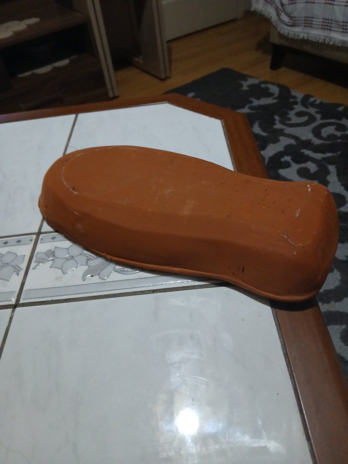 Koyu Kahverengi Seramik Yemek Kabı - Görsel 3