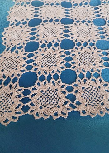 El Yapımı Dantel Motifli  tv danteli - Görsel 2