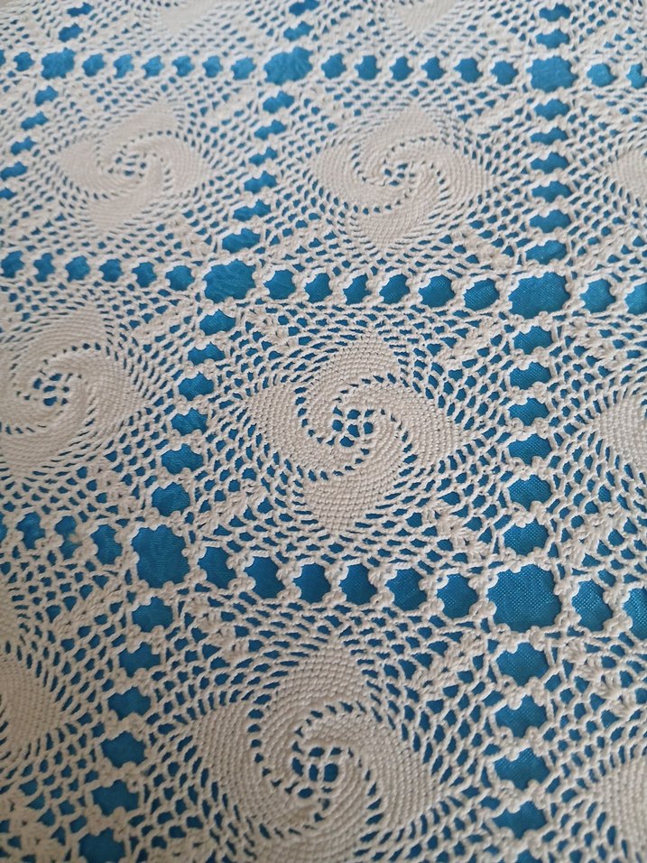 dantel 14 adet peçete ve 3 adet sehpa örtüsü - Görsel 5