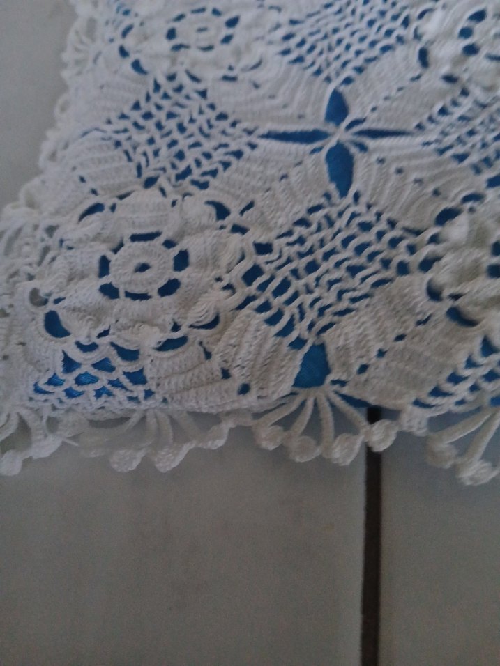 2 dantel motifli kırlent kılıfı - Görsel 3