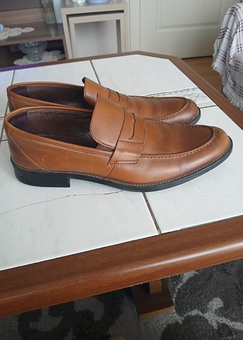 Klasik Kahverengi Deri Erkek Ayakkabı - Görsel 2