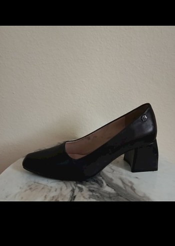 Siyah Kadın Topuklu Stiletto - Görsel 2