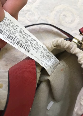 Kırmızı Deri Bohem Kadın Çanta - Görsel 3