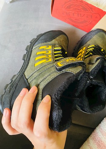 Kahverengi Kamuflaj Bağcıklı Erkek Bot - Görsel 3