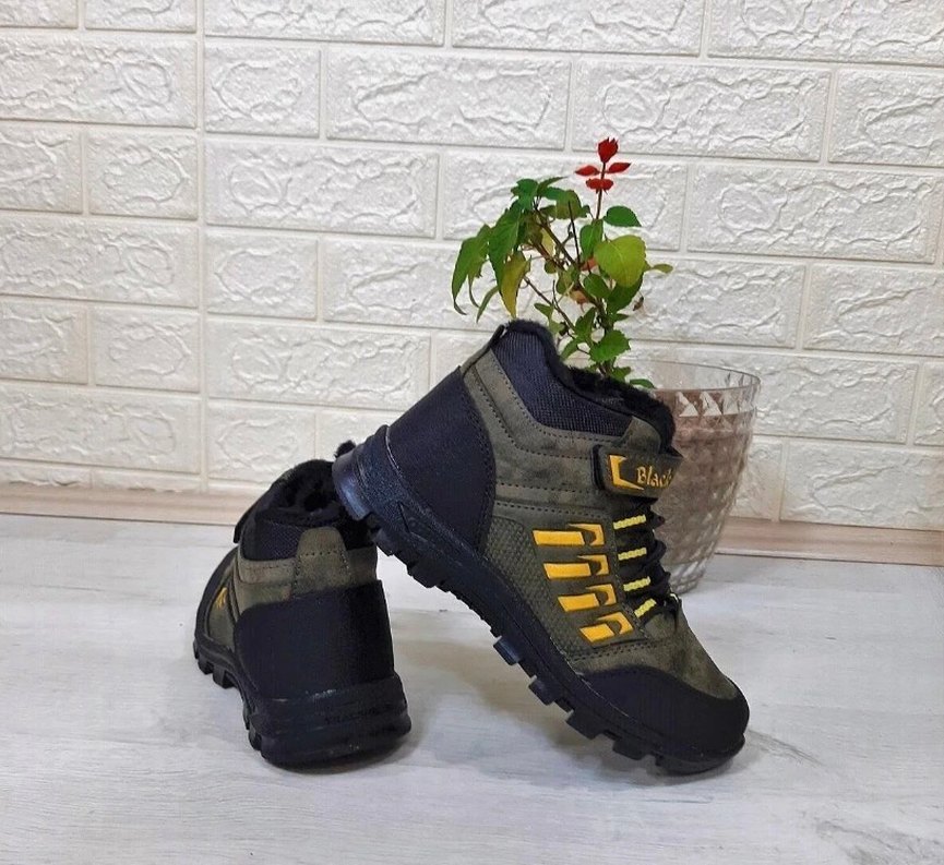 Kahverengi Kamuflaj Bağcıklı Erkek Bot - Görsel 5