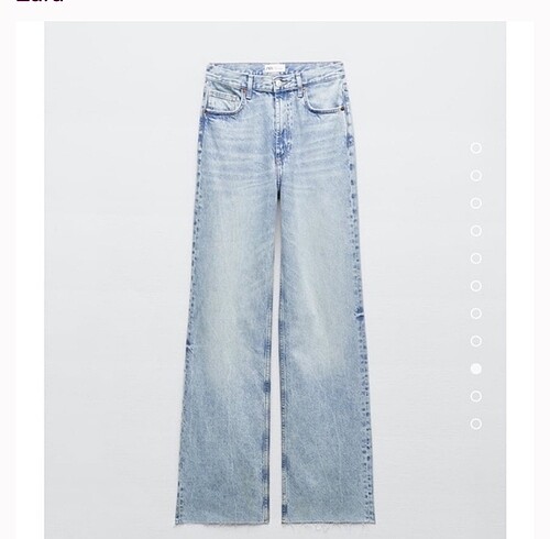 Zara wide leg jean
