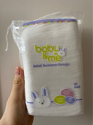 4 paket bebek temizleme pamuğu