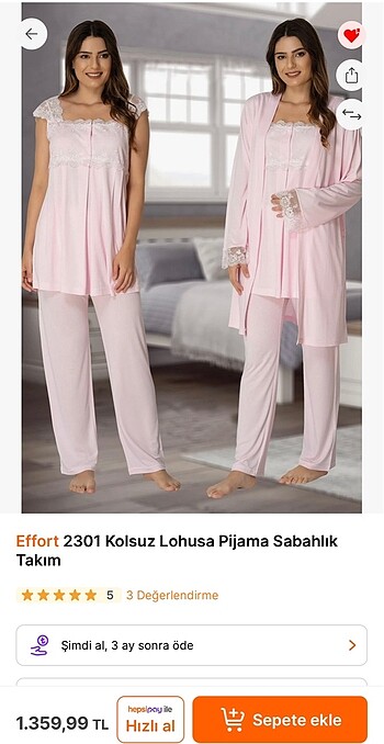 Diğer Lohusa Hamile Pijama takimi
