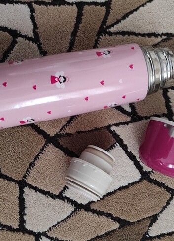 Beden BabyJem Büyük Su Termosu 500 mg Pembe