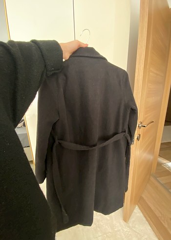 Siyah Uzun Klasik Kaban - Görsel 2