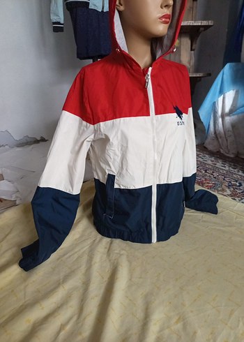 Renkli Fermuarlı unisex Kısa Ceket