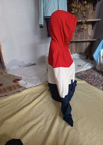 m Beden Renkli Fermuarlı unisex Kısa Ceket