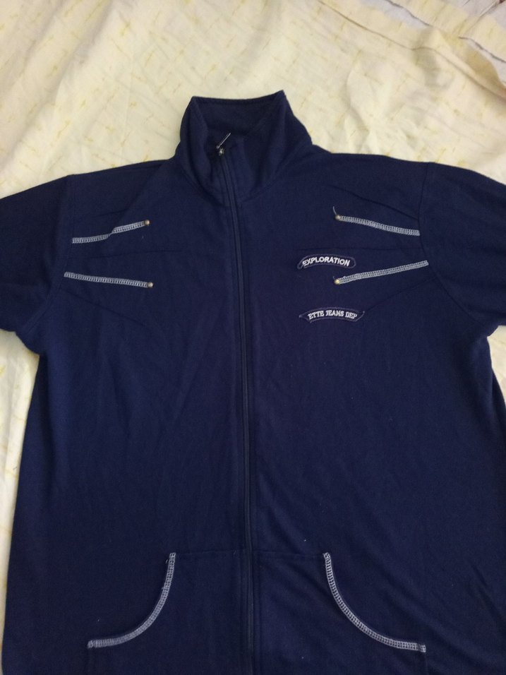 Fermuarlı Siyah Kadın üst - Görsel 5