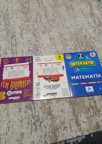 7. Sınıf Matematik ve Fen Bilimleri Kitapları
