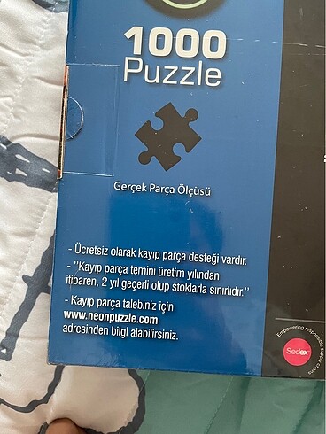  Beden Renk 1000 lik puzzle