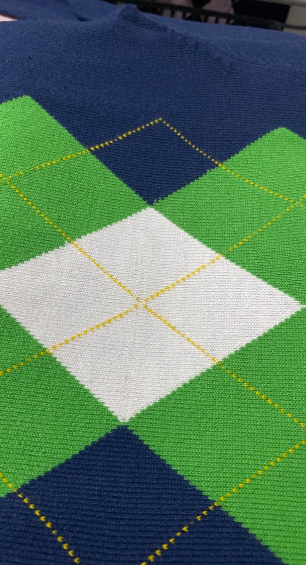 Mavi Balıkçı Yaka Örgü Kadın Kazak - Görsel 3