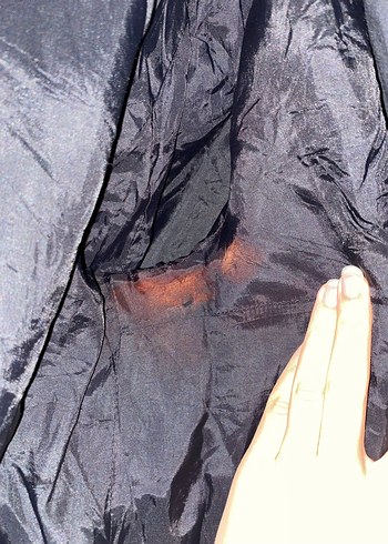 Siyah Düğmeli Kaban - Görsel 3