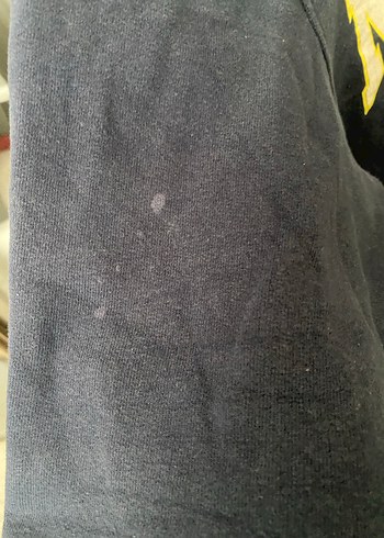 Mavi Baskılı Oversize Sweatshirt - Görsel 3