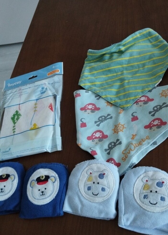 Mama önlüğü+dizlik - Görsel 2