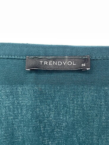 36 Beden yeşil Renk Trendyol & Milla Uzun Tulum %70 İndirimli.
