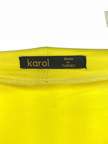 xs Beden sarı Renk Diğer Blazer %70 İndirimli.